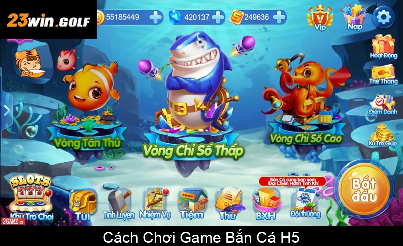 Cách Chơi Game Bắn Cá H5